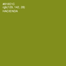 #818E1C - Hacienda Color Image