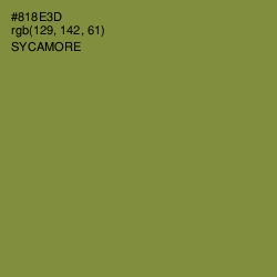 #818E3D - Sycamore Color Image