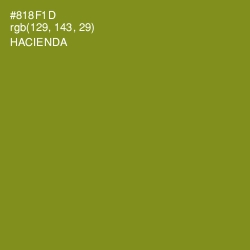 #818F1D - Hacienda Color Image