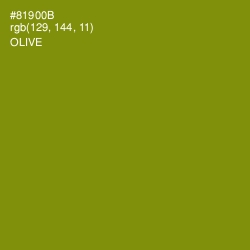 #81900B - Olive Color Image