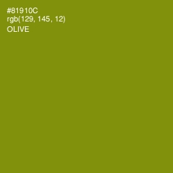 #81910C - Olive Color Image