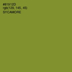 #81912D - Sycamore Color Image