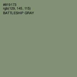 #819173 - Battleship Gray Color Image