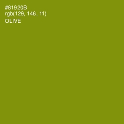 #81920B - Olive Color Image