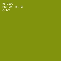 #81920C - Olive Color Image