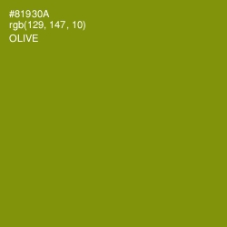 #81930A - Olive Color Image