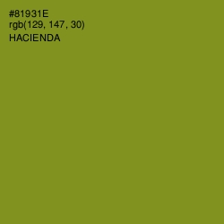 #81931E - Hacienda Color Image