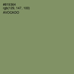 #819364 - Avocado Color Image