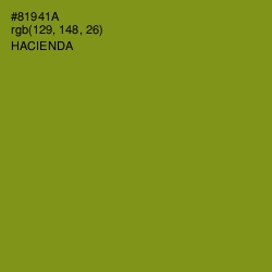 #81941A - Hacienda Color Image