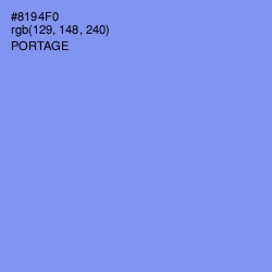 #8194F0 - Portage Color Image
