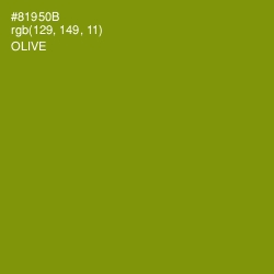 #81950B - Olive Color Image