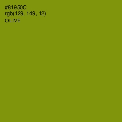 #81950C - Olive Color Image