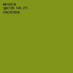 #81951B - Hacienda Color Image