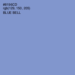 #8196CD - Blue Bell Color Image