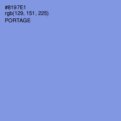 #8197E1 - Portage Color Image