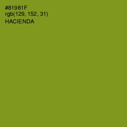 #81981F - Hacienda Color Image