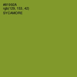 #81992A - Sycamore Color Image
