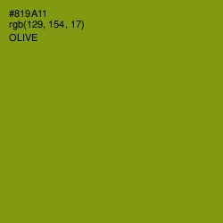 #819A11 - Olive Color Image