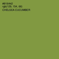 #819A42 - Chelsea Cucumber Color Image