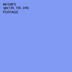 #819BF5 - Portage Color Image