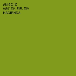 #819C1C - Hacienda Color Image