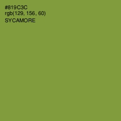 #819C3C - Sycamore Color Image