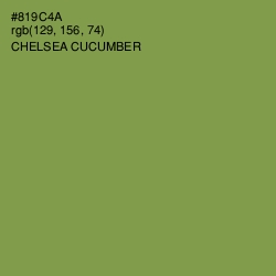 #819C4A - Chelsea Cucumber Color Image