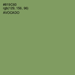 #819C60 - Avocado Color Image