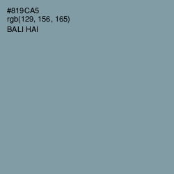 #819CA5 - Bali Hai Color Image