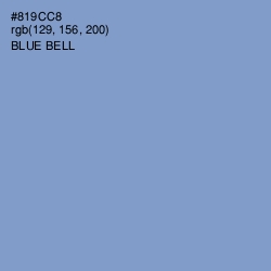 #819CC8 - Blue Bell Color Image