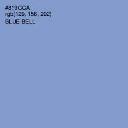 #819CCA - Blue Bell Color Image