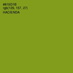 #819D1B - Hacienda Color Image
