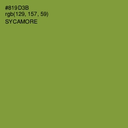 #819D3B - Sycamore Color Image