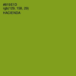 #819E1D - Hacienda Color Image