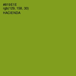#819E1E - Hacienda Color Image