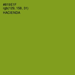 #819E1F - Hacienda Color Image