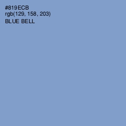 #819ECB - Blue Bell Color Image