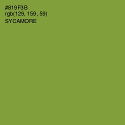 #819F3B - Sycamore Color Image