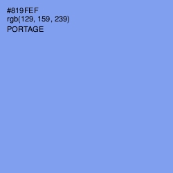 #819FEF - Portage Color Image