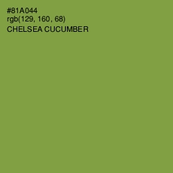 #81A044 - Chelsea Cucumber Color Image