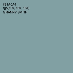 #81A0A4 - Granny Smith Color Image