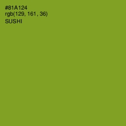 #81A124 - Sushi Color Image