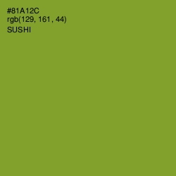 #81A12C - Sushi Color Image