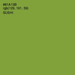 #81A13B - Sushi Color Image