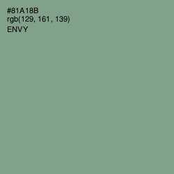 #81A18B - Envy Color Image