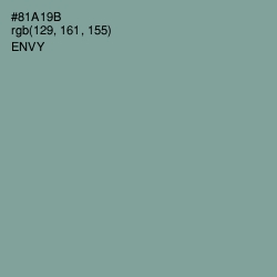 #81A19B - Envy Color Image