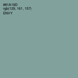 #81A19D - Envy Color Image