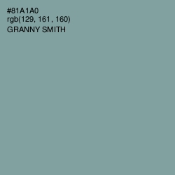 #81A1A0 - Granny Smith Color Image