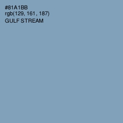 #81A1BB - Gulf Stream Color Image