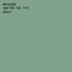 #81A28D - Envy Color Image